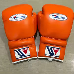 Winning Boxing Gloves Orange Customizable