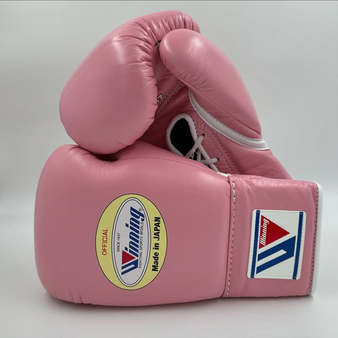 Winning Boxing Gloves Pink Sparring