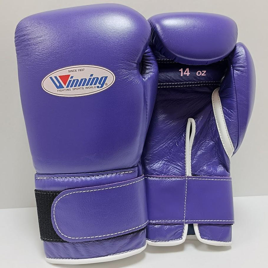 Winning Boxing Gloves Purple Sparring