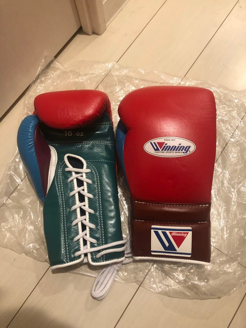 Winning Boxing Gloves Red/Green/Brown/Blue Custom Fit