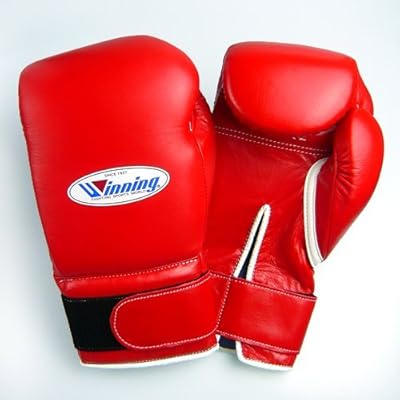 Winning Boxing Gloves Red Velcro