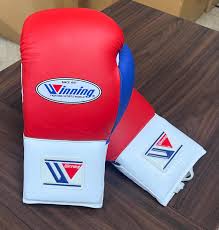 Winning Boxing Gloves Red/White/Blue Custom Fit