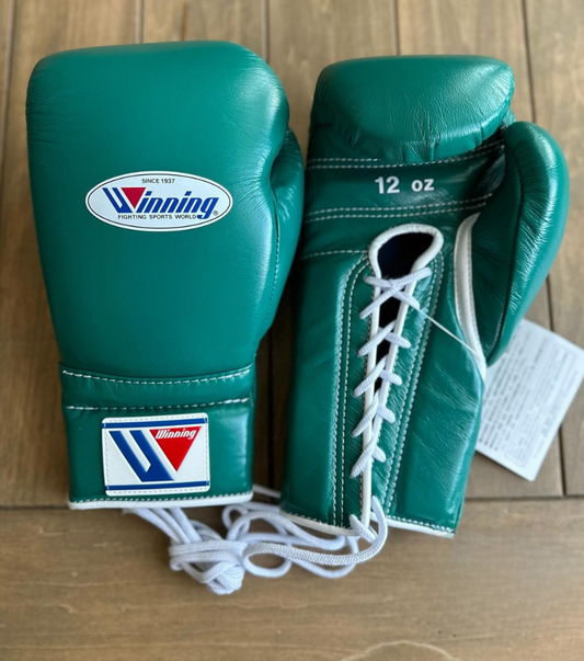 Winning Boxing Gloves Teal Customizable