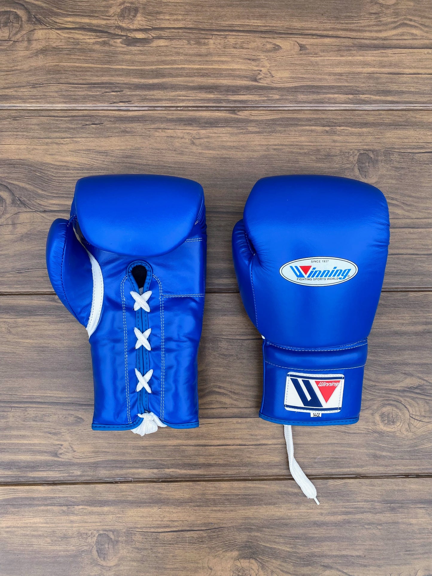 Winning Boxing Gloves Set Blue Boxing Training