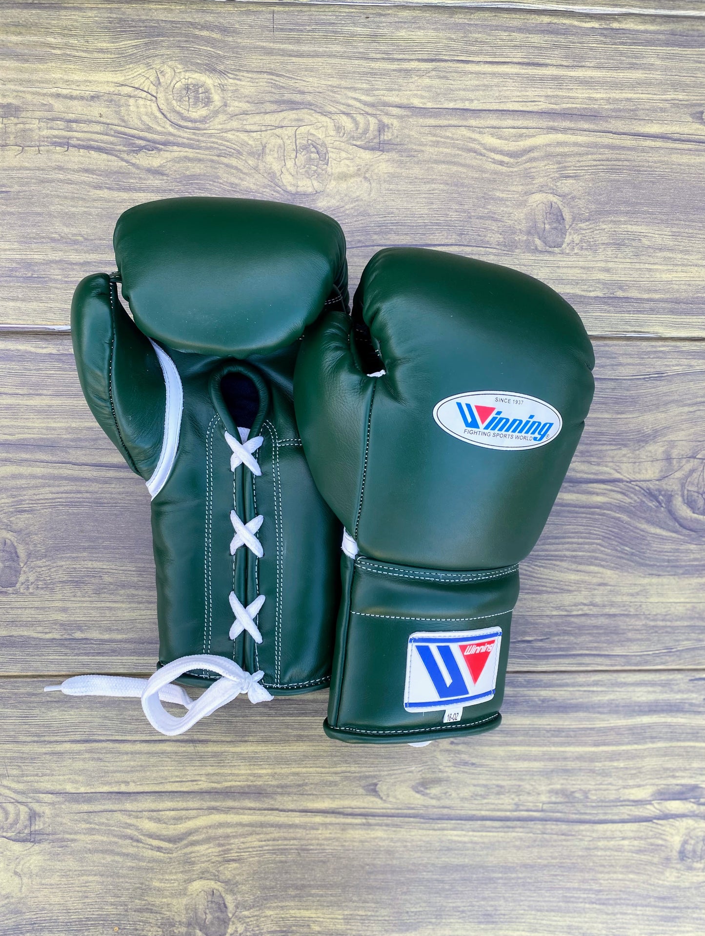 Winning Boxing Gloves Set Dark-Green Custom