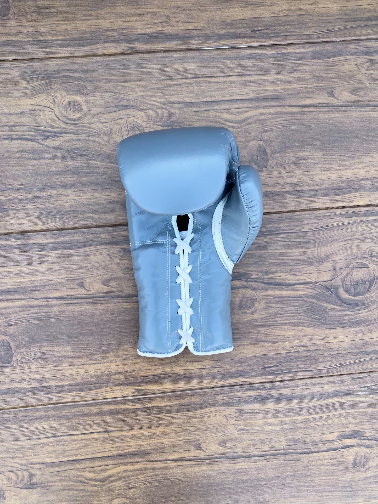 Winning Boxing Gloves Set Grey Custom Fit