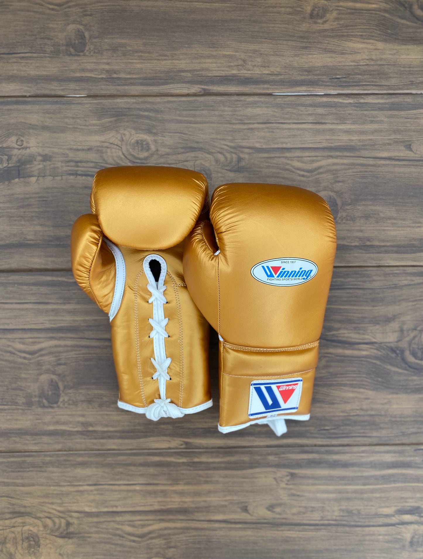 Winning Boxing Gloves Set Gold Boxing Kit