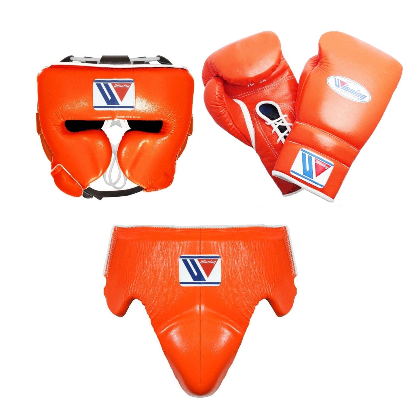 Winning Boxing Gloves Set Orange Custom Fit