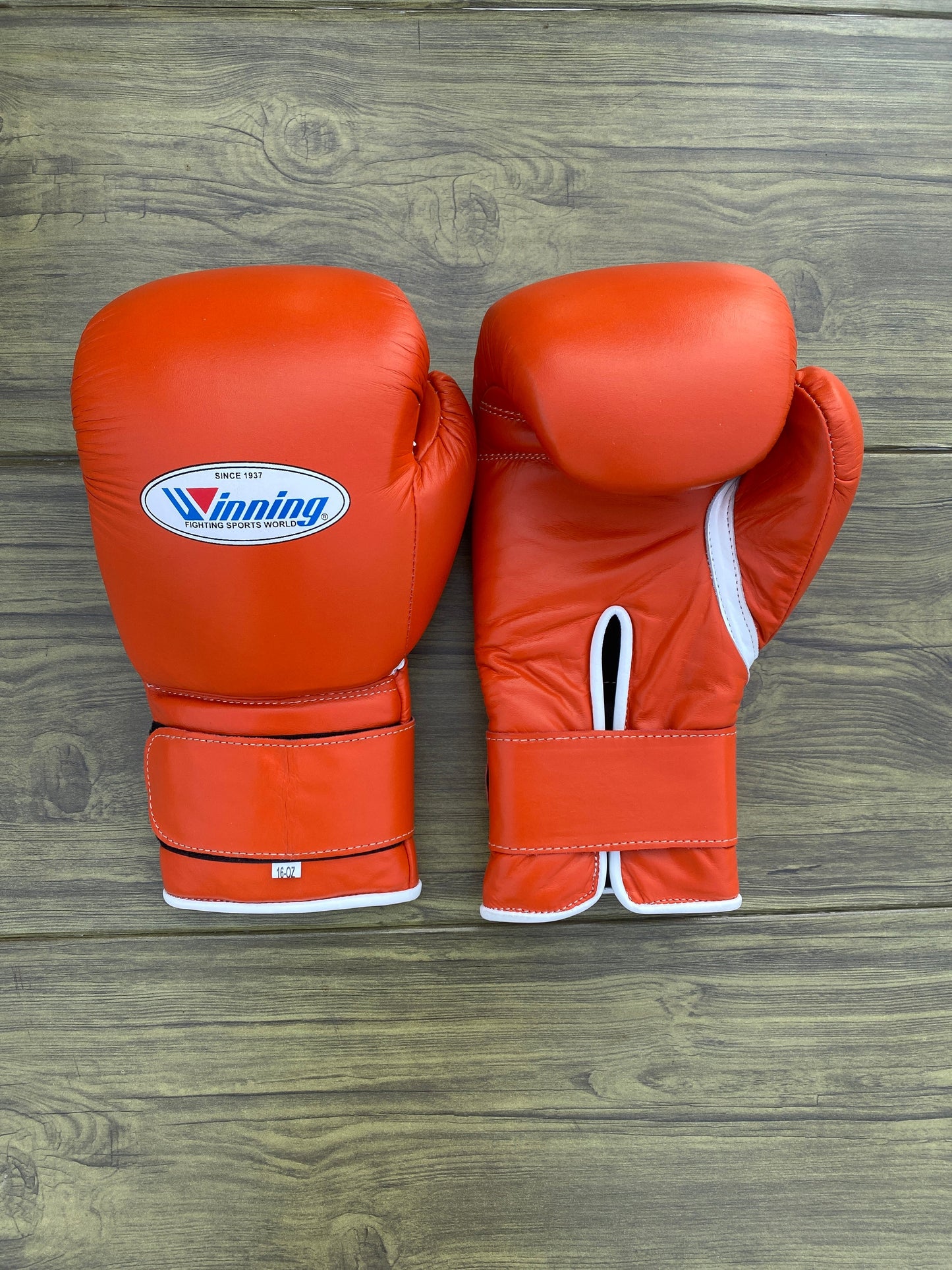 Winning Boxing Gloves Set Orange Custom Fit