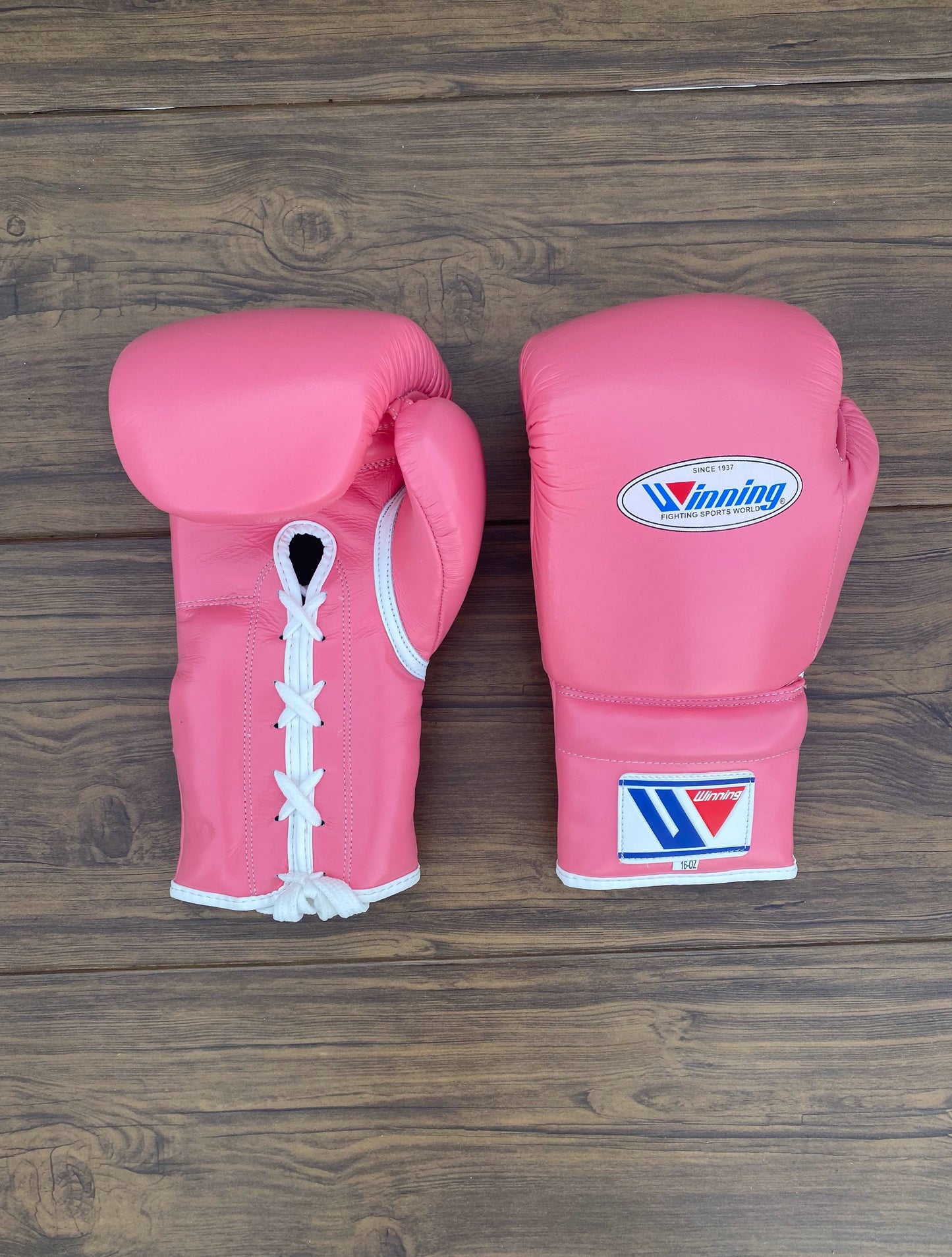 Winning Boxing Gloves Set Pink Sparring Set
