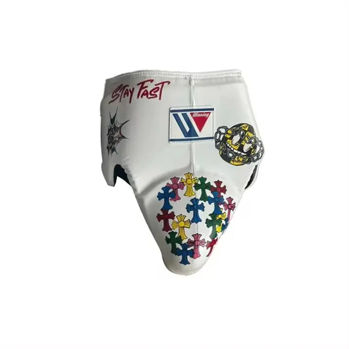 Winning Boxing Gloves Set White Custom Fit