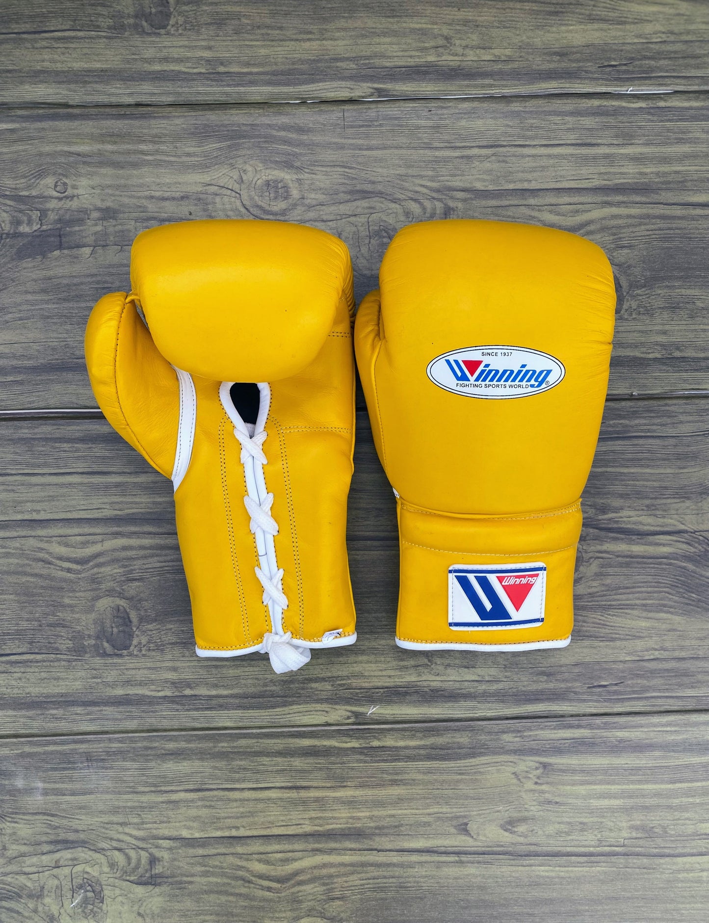 Winning Boxing Gloves Set Yellow Training Set