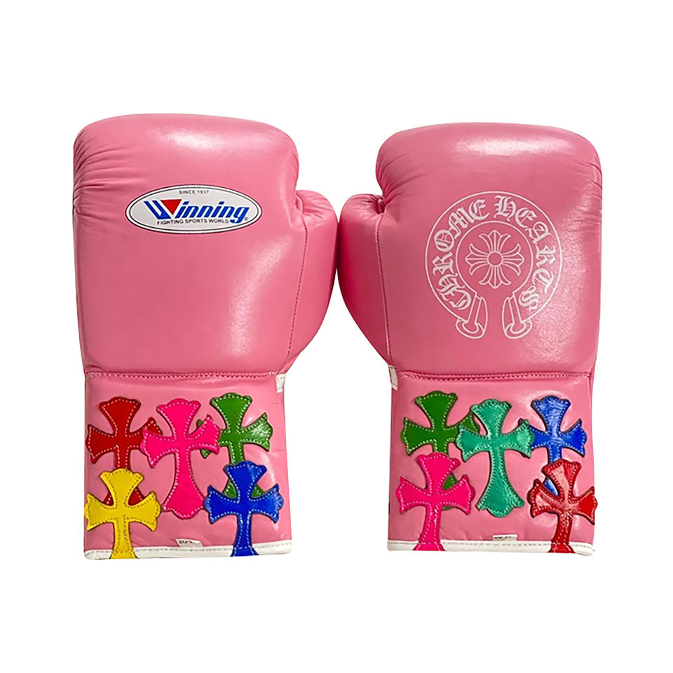 Winning Boxing Gloves Set Pink Protective Gear